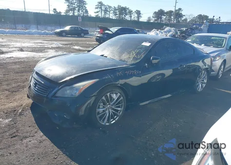 2013 Infiniti G37 Sport z USA, uszkodzony, nr VIN JN1CV6EK6DM900897